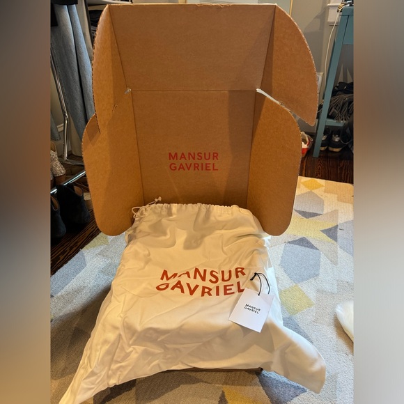 Mansur Gavriel Flores Bag | Biscotto *New without tags attached - Picture 10 of 16